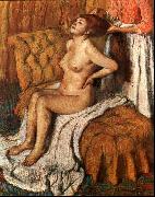 Edgar Degas A Woman Having her Hair Combed oil